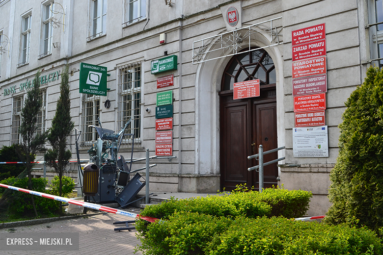 Napad na bankomat w Środzie Śląskiej