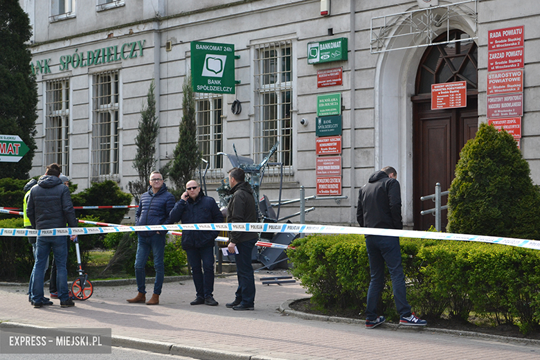 Napad na bankomat w Środzie Śląskiej