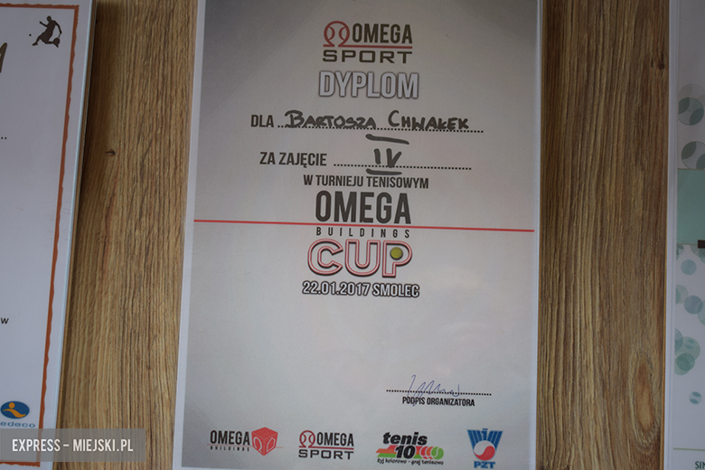 Bartosz Chwałek zdolny tenisista
