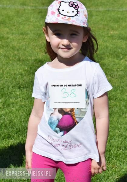 Przedszkolaki wzięły udział w maratonie