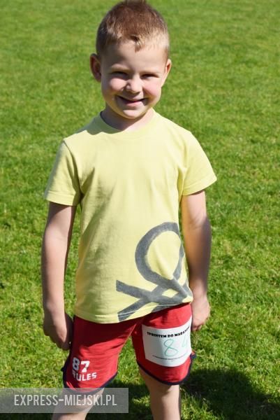 Przedszkolaki wzięły udział w maratonie