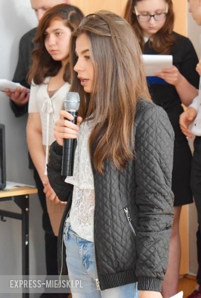 Konkurs recytatorski w średzkim gimnazjum