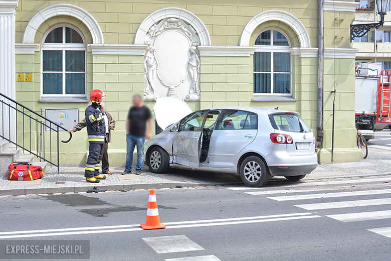 Zderzenie w centrum miasta