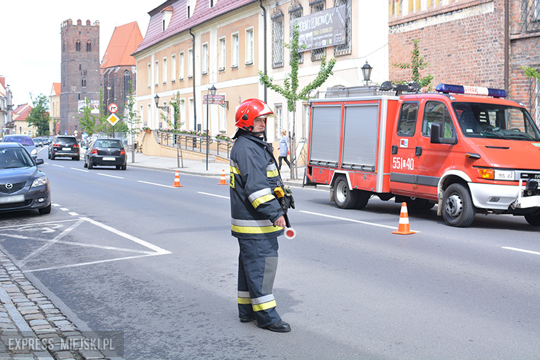 Zderzenie w centrum miasta