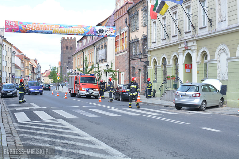Zderzenie w centrum miasta