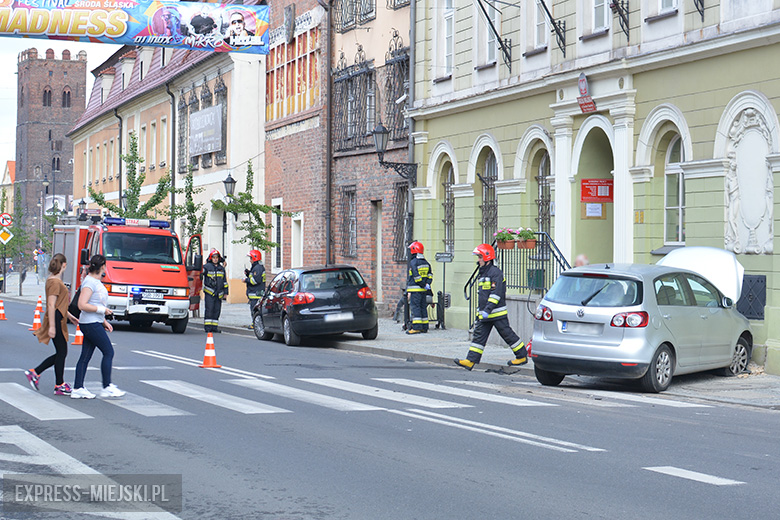 Zderzenie w centrum miasta
