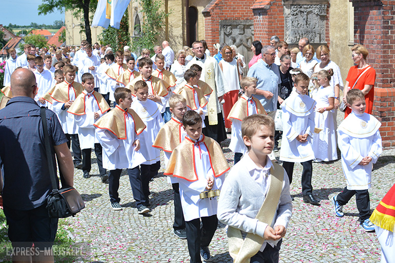 Procesja Bożego Ciała w Środzie Śląskiej