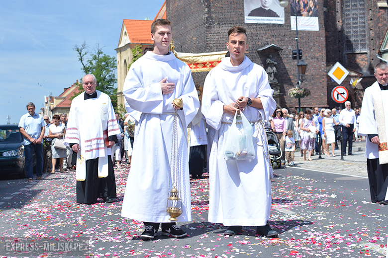 Procesja Bożego Ciała w Środzie Śląskiej