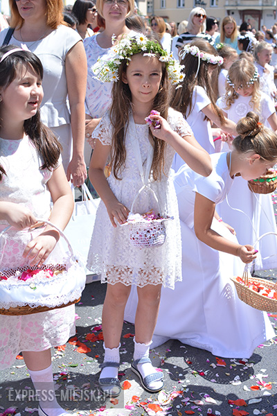 Procesja Bożego Ciała w Środzie Śląskiej