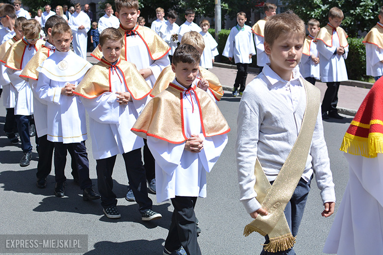 Procesja Bożego Ciała w Środzie Śląskiej