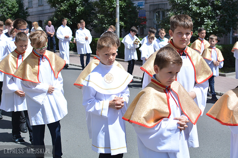 Procesja Bożego Ciała w Środzie Śląskiej