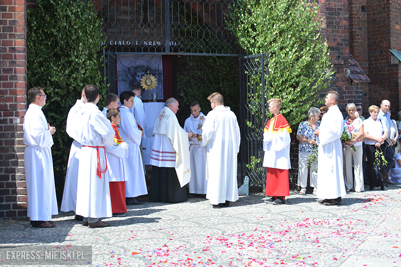 Procesja Bożego Ciała w Środzie Śląskiej