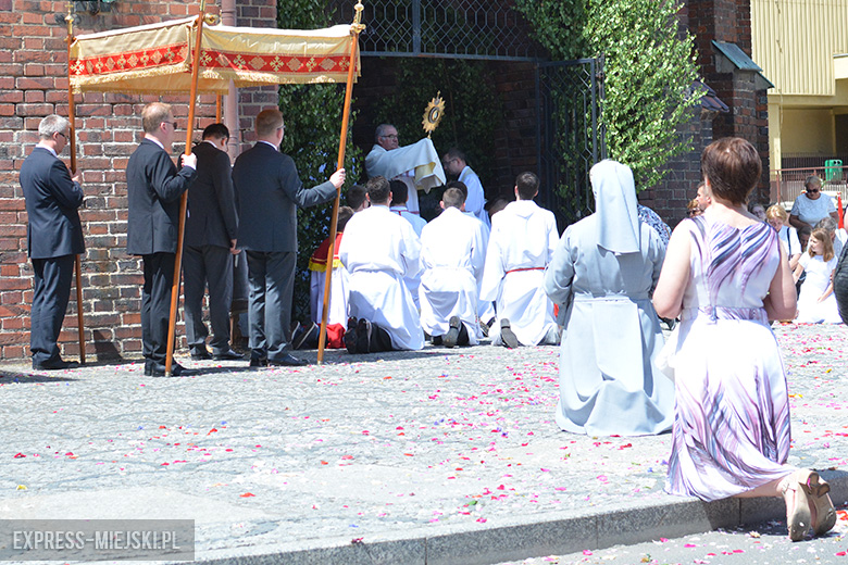 Procesja Bożego Ciała w Środzie Śląskiej