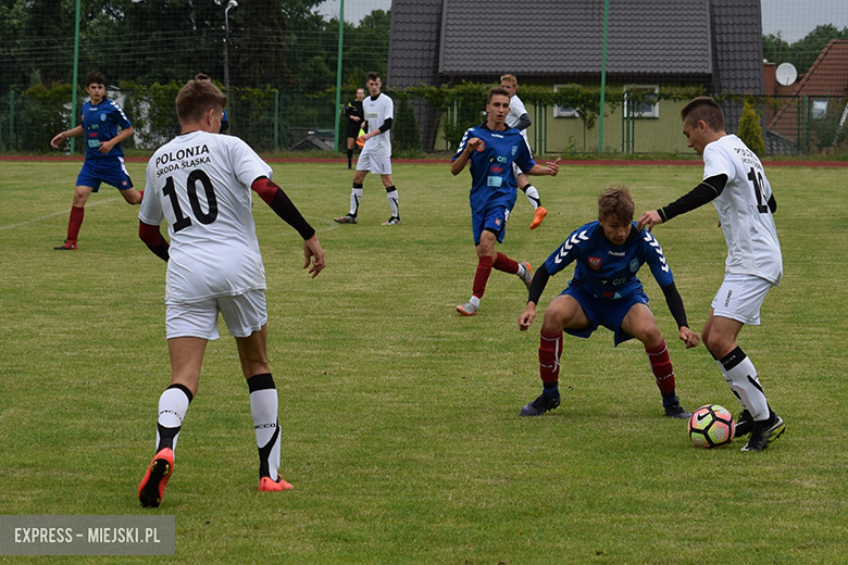 Mecz średzkich juniorów młodszych przeciwko Pogoni Oleśnica