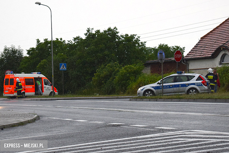 Zdarzenie drogowe w Wilczkowie