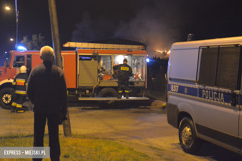 Pożar stodoły w Rakoszycach