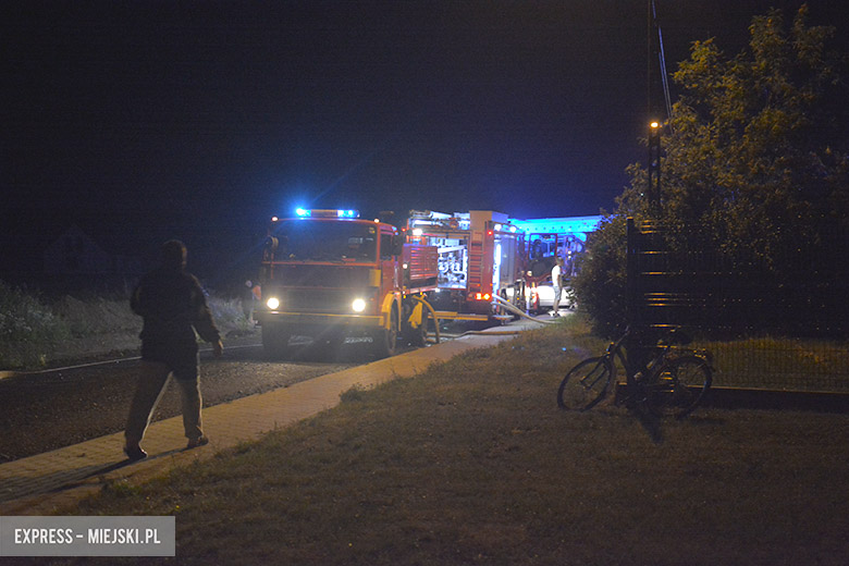 Pożar stodoły w Rakoszycach