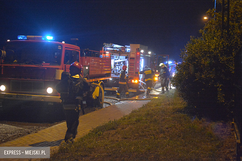 Pożar stodoły w Rakoszycach