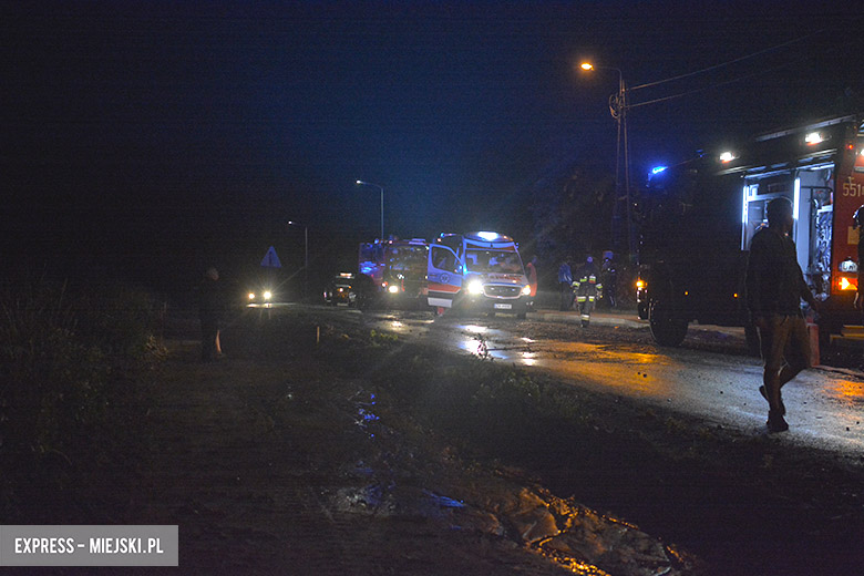 Pożar stodoły w Rakoszycach