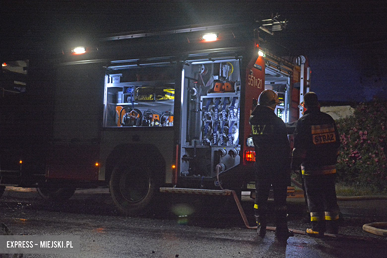 Pożar stodoły w Rakoszycach