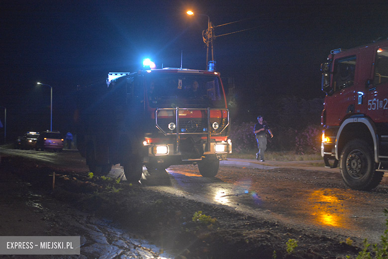 Pożar stodoły w Rakoszycach