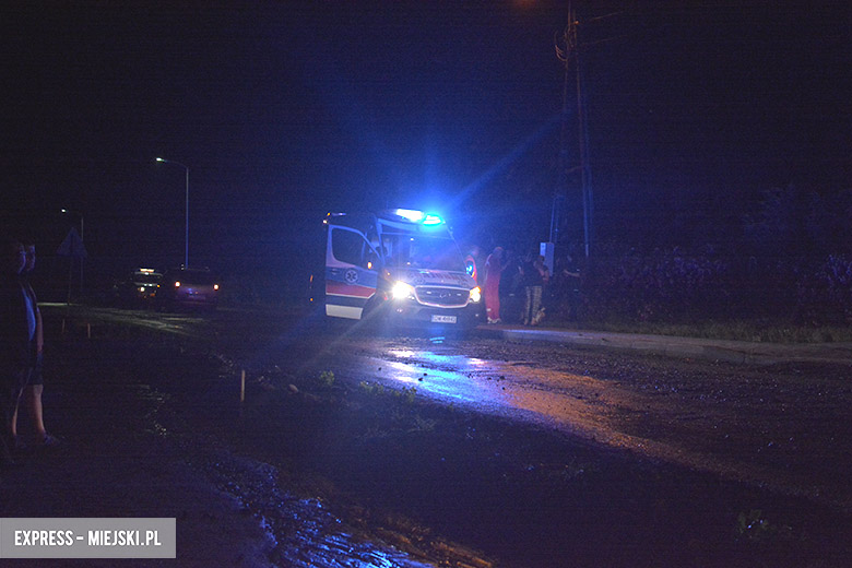 Pożar stodoły w Rakoszycach