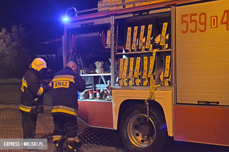 Pożar stodoły w Rakoszycach