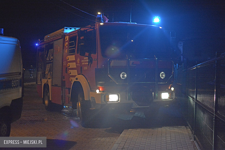 Pożar stodoły w Rakoszycach