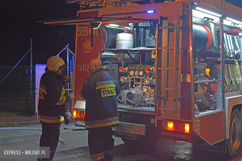 Pożar stodoły w Rakoszycach