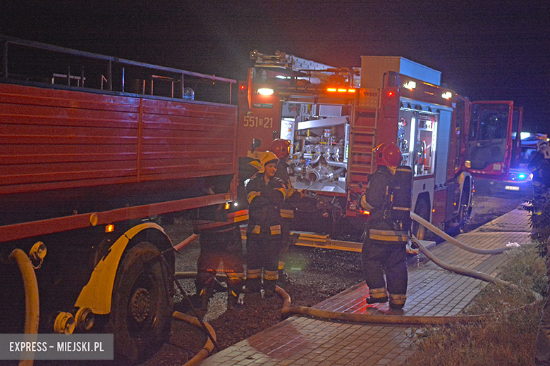 Pożar stodoły w Rakoszycach