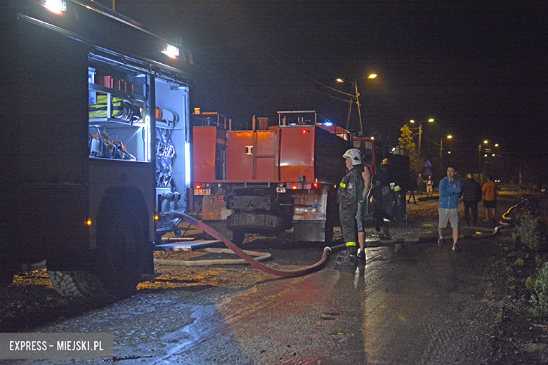 Pożar stodoły w Rakoszycach