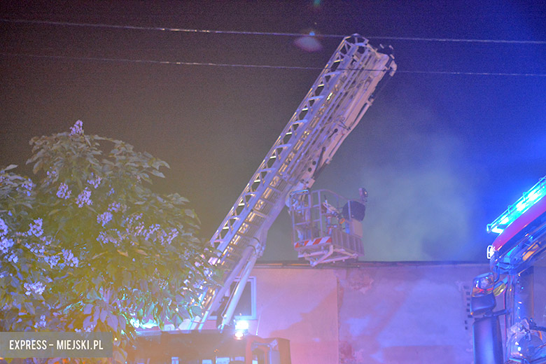 Pożar stodoły w Rakoszycach