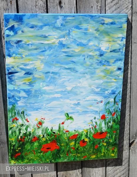 Plener malarski w Gałowie