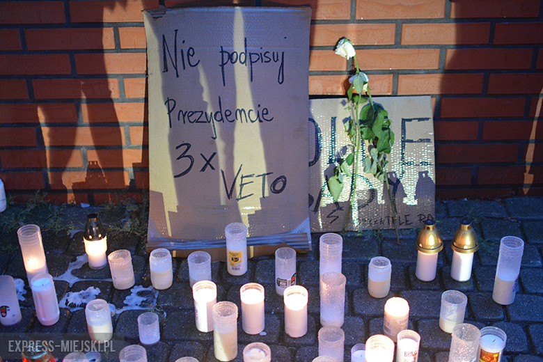 Protest w Środzie Śląskiej