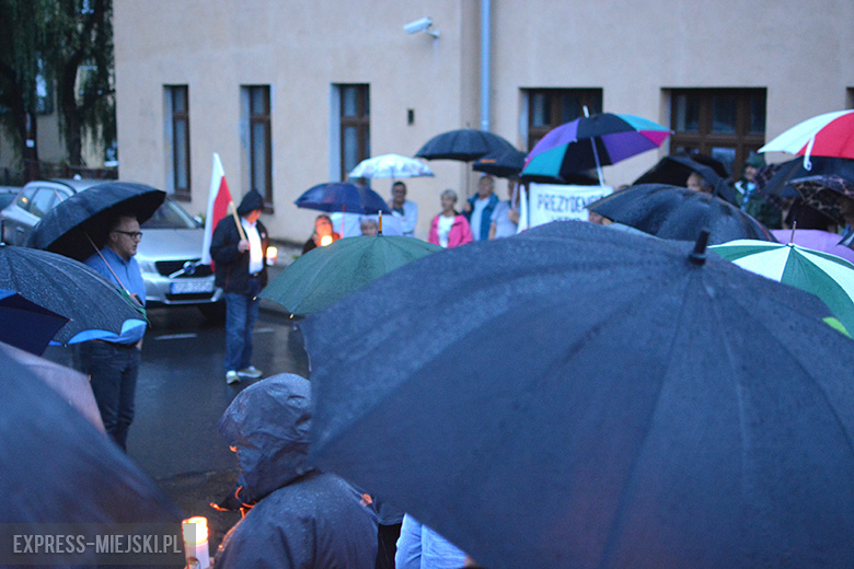Protest w Środzie Śląskiej