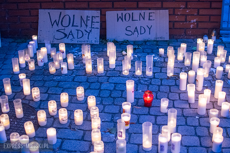 Spotkanie pod średzkim sądem