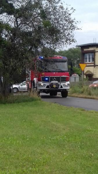 Zabezpieczenie lądowiska w Gosławicach