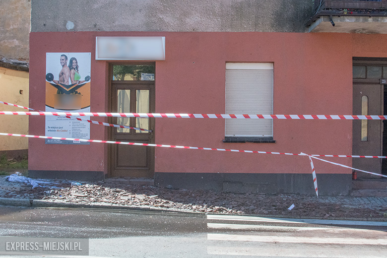 Pożar budynku przy ul. Legnickiej