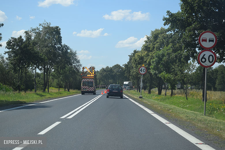 Remont DK94 na wysokości miejscowości Proszków