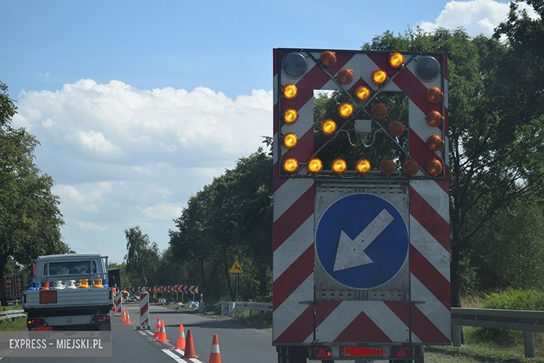 Remont DK94 na wysokości miejscowości Proszków