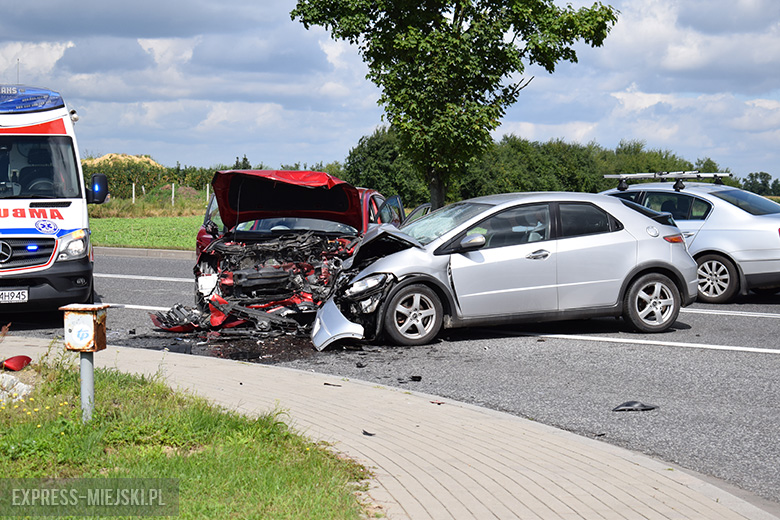 Zderzenie na drodze krajowej 94