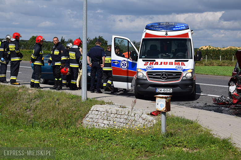 Zderzenie na drodze krajowej 94