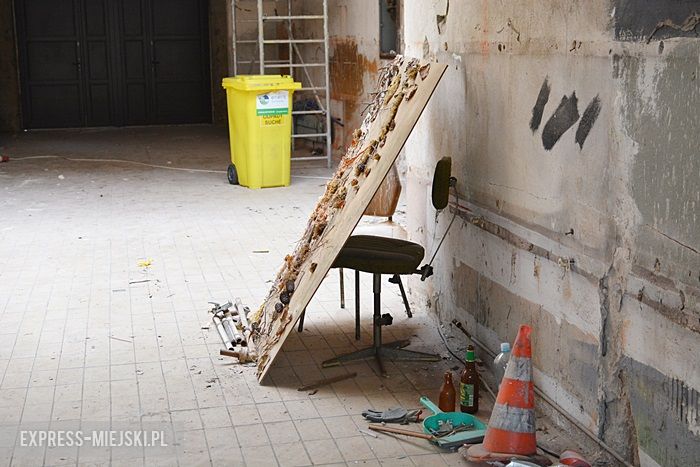 Remont w malczyckim GOK'u