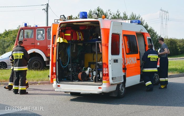 Kolizja na DK 94 koło Wilczkowa