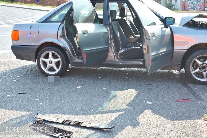 Kolizja na DK 94 koło Wilczkowa