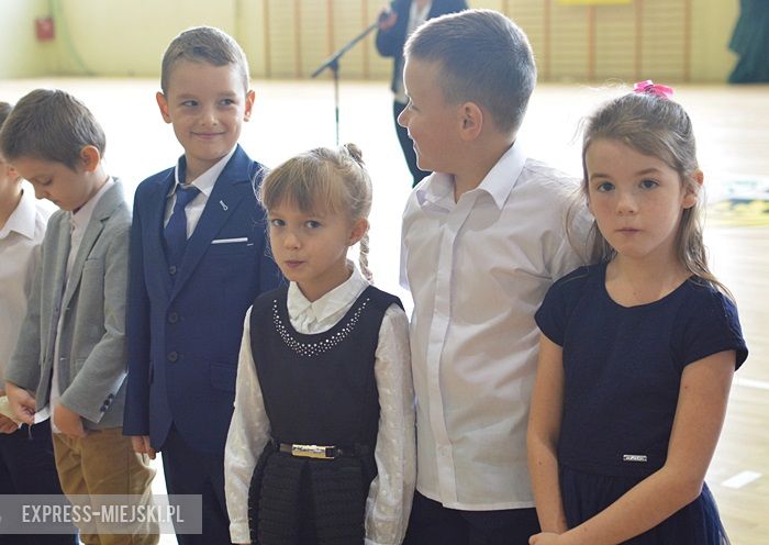 Rozpoczęcie roku szkolnego w szkole podstawowej w Środzie Śląskiej