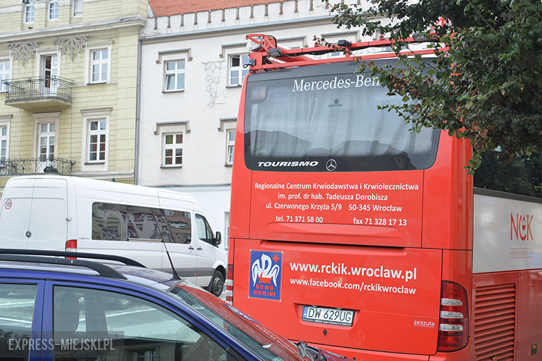 Krwiobus w Środzie Śląskiej