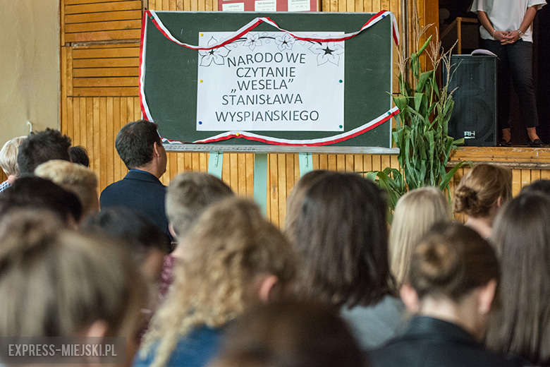 Narodowe Czytanie Wesela Wyspiańskiego