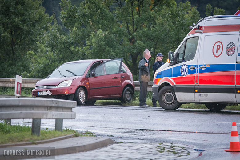 Zderzenie na obwodnicy Środy Śląskiej