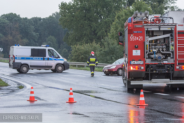 Zderzenie na obwodnicy Środy Śląskiej